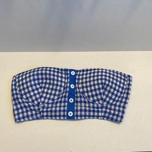 Brand New Gingham Crop Top